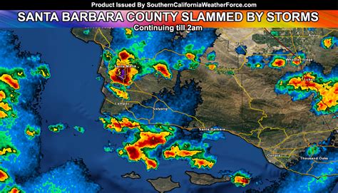 radar weather map santa barbara